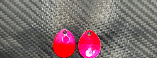 1.5 Hex Blade “Candy Pink Flame Tip” 2PK