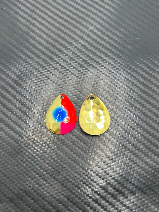 3.5 Hex Blade “Bronco Pink Tip” 2pk