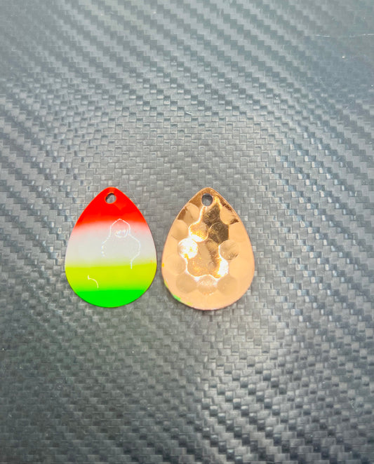 3.5 Hex Blade “Copper Sitka” 2pk