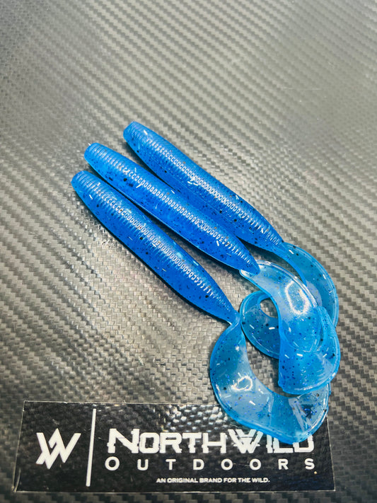 6” Bottom Fish Grub “RipTide” 8pk