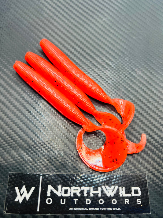 6” Bottom Fish Grub “Shrimp” 8pk