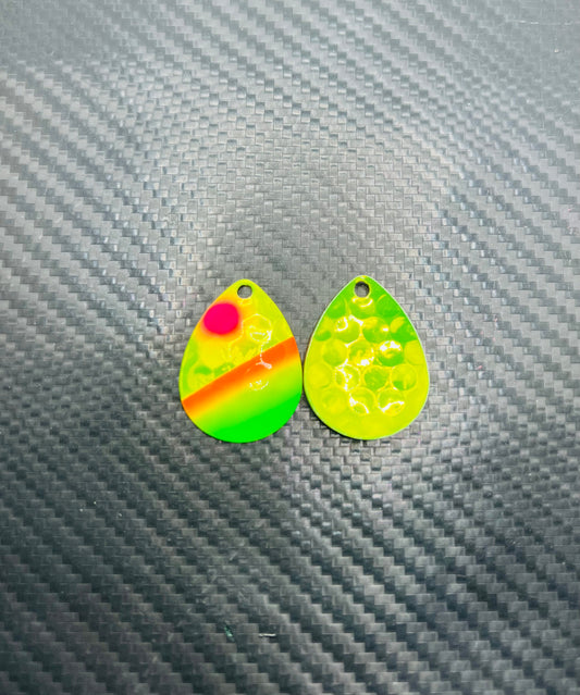 3.5 Hex Blade “Pinkeye” 2pk