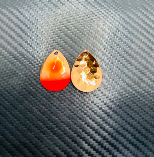 3.5 Hex Blade “Blood Orange ” 2pk