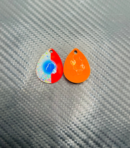 3.5 Hex Blade “Flame MeatStick” 2pk