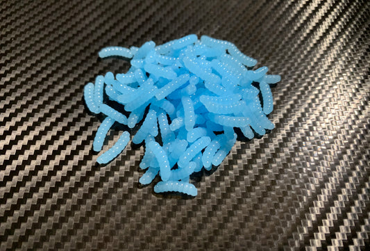 Mini Maggots “Neon Blue” (60pk)
