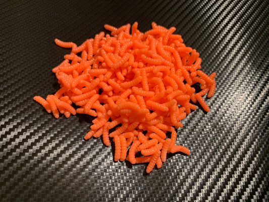 Mini Maggots “Orange” (60PK)