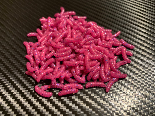 Mini Maggots “Raspberry Blue Flake” (60PK